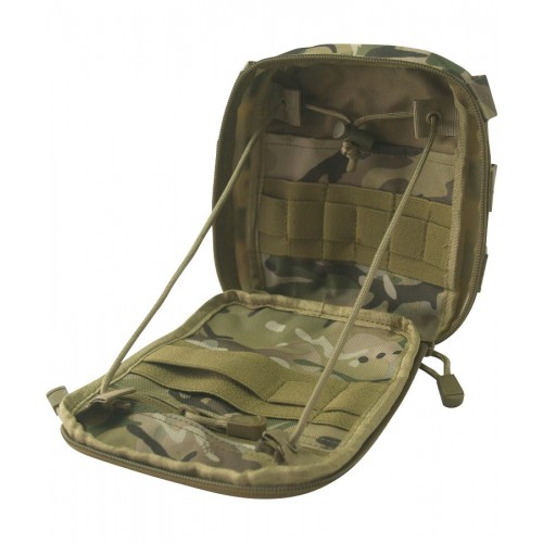 Kombat UK Frontier Admin Pouch (BTP), The Kombat UK Frontier Admin Pouch – BTP is a compact yet highly functional organiser designed for outdoor enthusiasts, military users, and anyone who needs quick, reliable access to essential gear